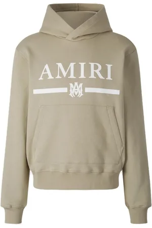 AMIRI Mens MA Bar Logo Hoodie Cotton - Size Large