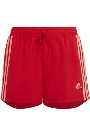 adidas Kids Unisex Designed To Move 3-Stripes Shorts - Recycled Material - Size 11-12Y
