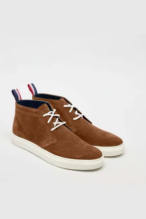 Ben Sherman Mens Parka Boots in Suede - Size UK 8