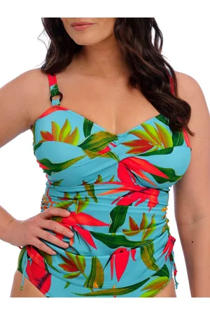 Fantasie Womens Pichola Twist Front Tankini Top - Polyamide - Size 36DD