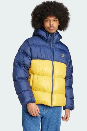 adidas Mens Adicolor Down Regen Jacket - Polyamide - Size Large