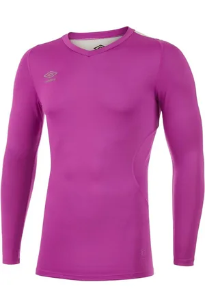 Umbro Mens Elite V Neck Base Layer Top ( Cactus) - Size Small