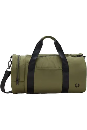 Fred Perry Mens Ripstop Uniform Barrel Bag - One Size
