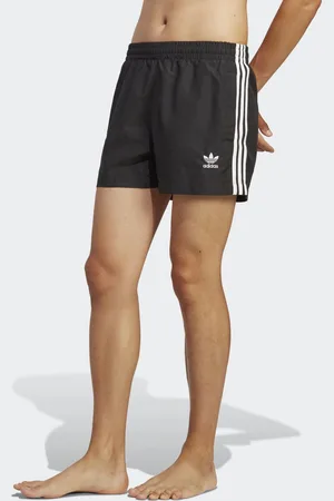 adidas Mens Adicolor 3-Stripes Swim Shorts - Recycled Material - Size Small