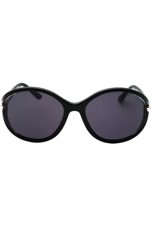Tom Ford Womens Dark Smoke Lens Shiny Sunglasses - One Size