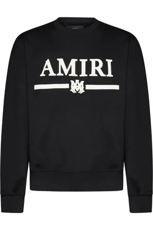 AMIRI Mens MA Bar Appique Logo Sweatshirt Cotton - Size X-Small
