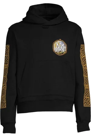AMIRI Mens Lanscape Frame Design Hoodie Cotton - Size X-Large