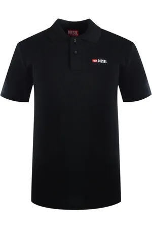 Diesel Mens T-Smith-D Polo Shirt Cotton - Size Large