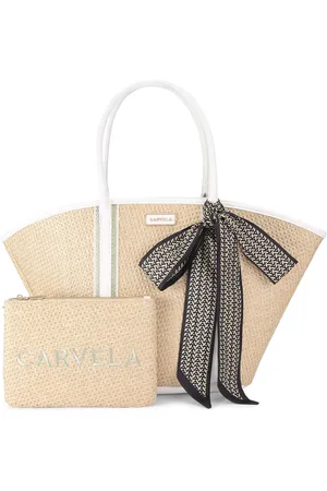 Carvela Womens Sorrento Straw Basket Bag - Fabric - One Size