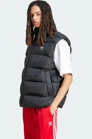 adidas Mens Tonal Puffer Vest - Recycled Material - Size X-Small