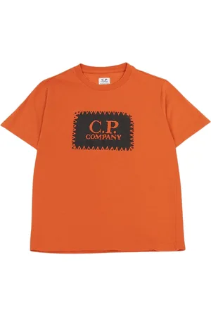 C.P. Company Boys Patch Logo Kids T-Shirt Cotton - Size 8Y