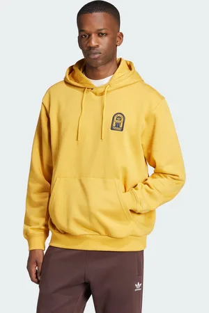 adidas Mens Graphic Hoodie - Cotton - Size X-Small