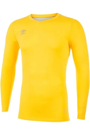 Umbro Mens Elite V Neck Base Layer Top - Size Large