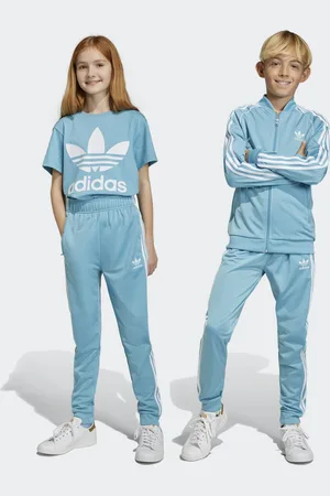 adidas Childrens Unisex Adicolor SST Track Pants - Recycled Material - Size 10-11Y