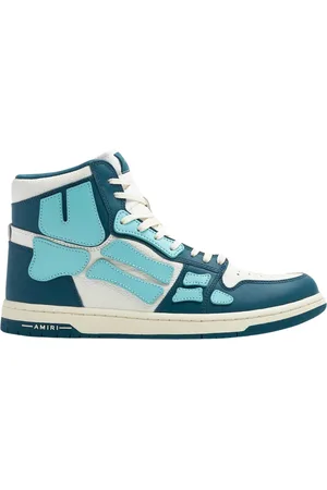 AMIRI Mens Skeltop Slate High Top Leather - Size UK 10