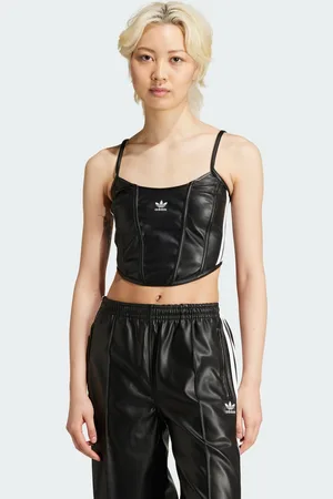 adidas Womens Firebird Pleather Corset - - Size 2 UK