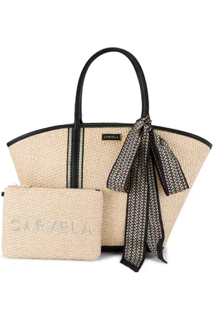 Carvela Womens Sorrento Straw Basket Bag - Fabric - One Size
