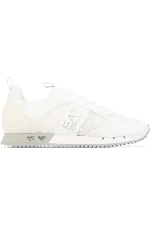 EA7 Mens Emporio Armani B&M Mesh Run Trainers in - Size UK 9