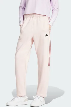 adidas Womens Tiro Cut 3-Stripes Fleece Joggers - Cotton - Size Small