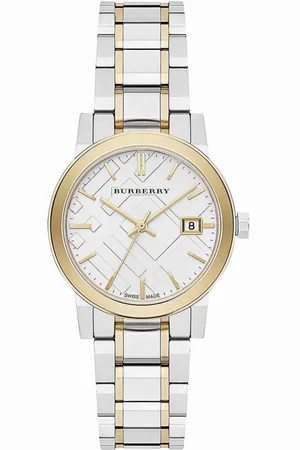 Burberry Womens BU9115 Ladies Two Tone The City Watch - - One Size