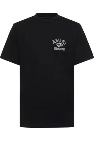 AMIRI Mens Global Records Logo T-Shirt Cotton - Size X-Large