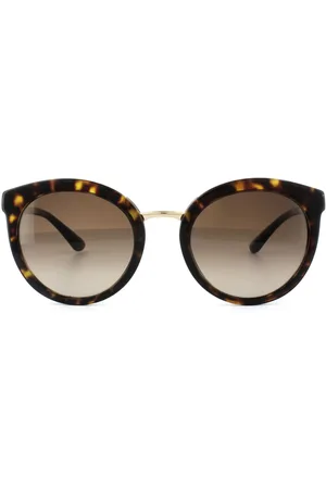 Dolce & Gabbana Womens Sunglasses 4268 502/13 Dark Havana Gradient Metal - One Size
