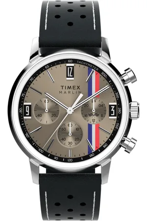 Timex Marlin Mens Watch TW2W98900 Leather - One Size