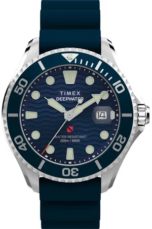 Timex Deep Water Meridian Mens Watch TW2W81500 Rubber - One Size