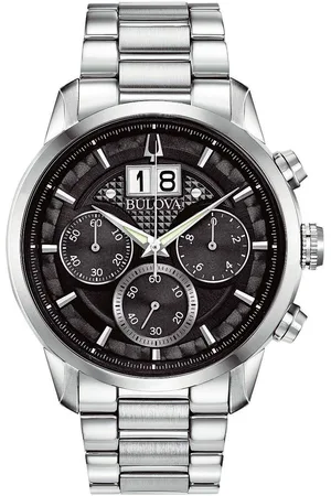 BULOVA Sutton Mens Watch 96B319 Stainless Steel - One Size