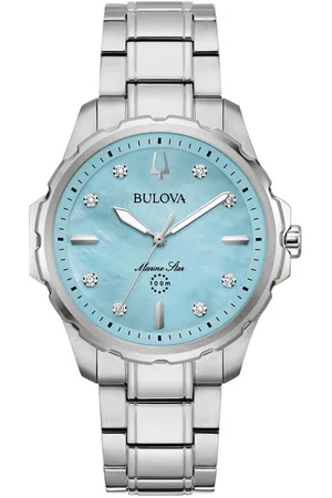 BULOVA Marine Star WoMens Watch 96P248 Stainless Steel - One Size