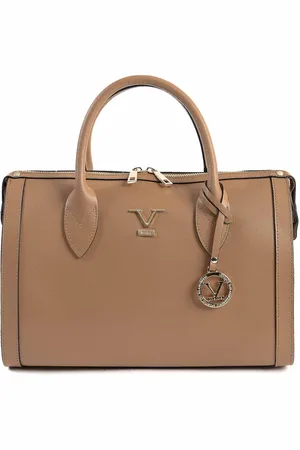 VERSACE V Womens Handbag V014-G Saffiano Cuoio Chiaro - One Size