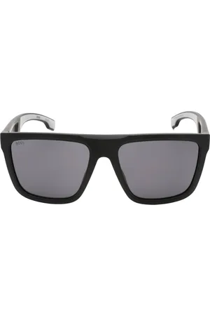 HUGO BOSS Mens Lensed Black and Detail Sunglasses - One Size