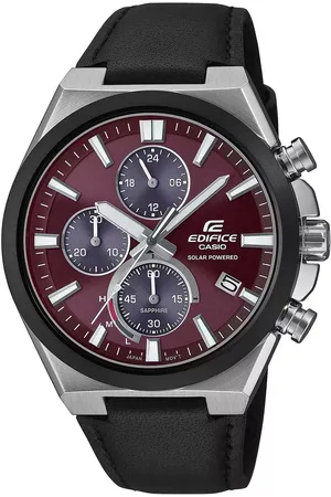 Casio Edifice Mens Watch EFS-S630BL-5AVUEF Leather - One Size