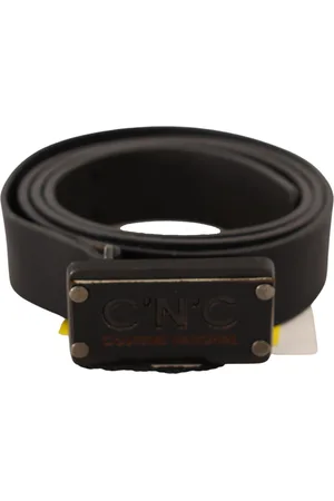 Costume National Mens Belt Rustic Buckle Waist Wool - Size 100 cm