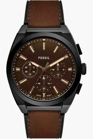 Fossil Everett Mens Watch FS6108 Leather - One Size