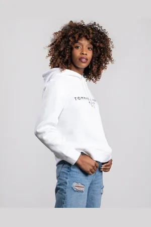 Tommy Hilfiger Heritage Logo Womens Hoodie - Cotton - Size Small
