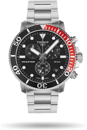 Tissot Seastar 1000 Stainless Steel Bracelet Dial Mens Watch - One Size