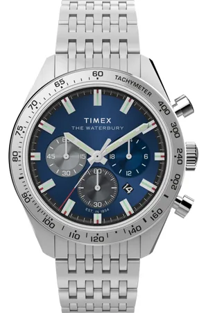 Timex Waterbury Traditional Mens Watch TW2Y18500 Stainless Steel - One Size