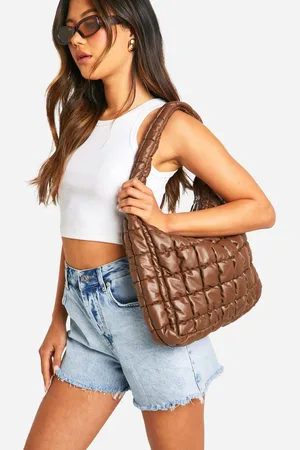 Boohoo Womens Quilted Slouchy Tote Bag - - One Size