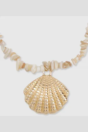 Boohoo Womens Seashell Necklace - - One Size
