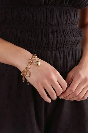 NASTY GAL Womens Western Charm Detail Bracelet - - One Size