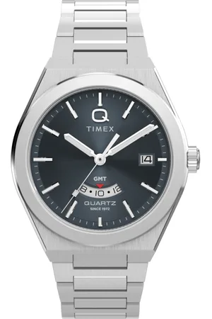 Timex Q Mens Watch TW2Y12100 Stainless Steel - One Size