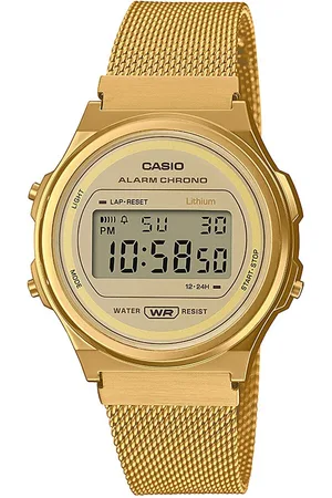 Casio Collection Vintage WoMens Watch A171WEMG-9AEF Stainless Steel - One Size