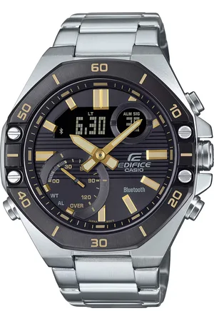 Casio Edifice Mens Watch ECB-10DB-1A9EF Stainless Steel - One Size