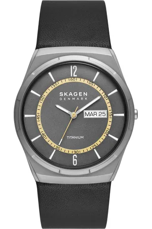 Skagen Melbye Titanium Mens Watch SKW6907 Leather (archived) - One Size