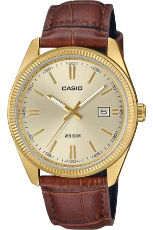 Casio Collection Mens Watch MTP-1302PGL-9AVEF Leather - One Size