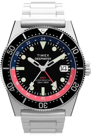 Timex Deep Water Reef Mens Watch TW2W95300 material_Stainless_Steel - One Size