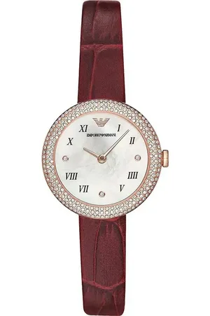 Emporio Armani Rosa WoMens Watch AR11357 material_Leather - One Size