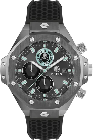 Philipp Plein Chrono Royal Mens Watch PWLFA0125 Silicone - One Size