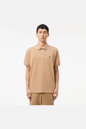 Lacoste Mens Classic Fit L.12.12 Heavy Piqué Polo Shirt in Cotton - Size Small
